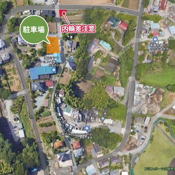 駐車場俯瞰地図