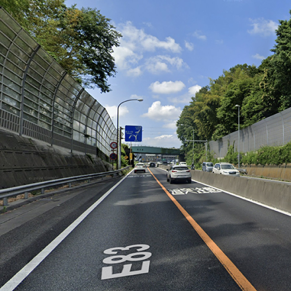 国道1号線を小田原方面へ 国道1号線を小田原方面へ